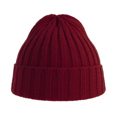 Atlantis Headwear Shore Sustainable Cable Knit Beanie (Embroidered)