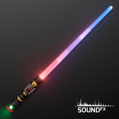 Sound and Motion Expanding Light Sabers for Kids - BLANK