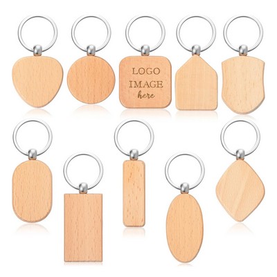 Custom Wooden Keychain