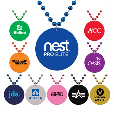 Medallion Bead Necklace