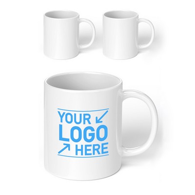 Customizable 11oz Ceramic Coffee Mug