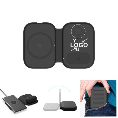 Compact Magnetic Wireless Charging Hub