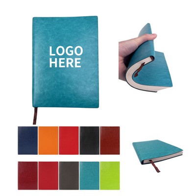 8" x 6" Plush Leather Deluxe Journal