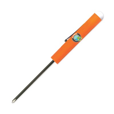 Pocket Screwdriver - Fixed #0 Phillips Blade w/Button Top