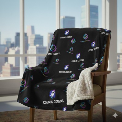50" x 60" Sublimated Sherpa Blanket