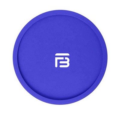 Silicone mold coaster