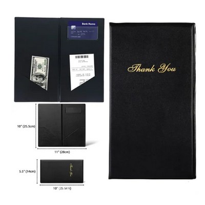 Restaurant Check Presenters With Card Holder