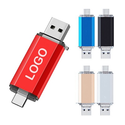 64GB Type C Dual Port USB 3.0 Flash Drive