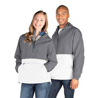Unisex Color Blocked Pack-N-Go® Pullover