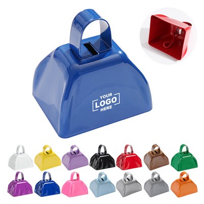 3" Metal Cowbell Noisemaker