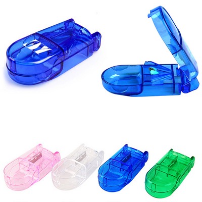 Clear Pill Cutter Boxes