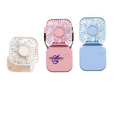 Rechargeable Portable Folded Neck Fan