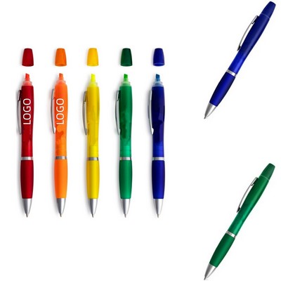 Hourglass-Shaped Dual-Tip Pen