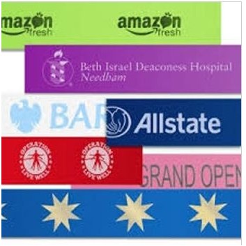 4" X 10' Custom Imprinted Ceremonial Ribbon