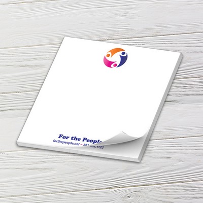 Full-Color Notepads - 25 Sheets (6" x 6")