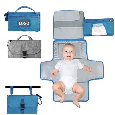 Portable Waterproof Baby Diaper Changing Pad Handbag