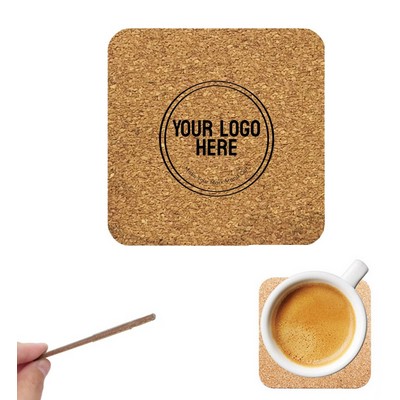 Eco-Friendly Square Cork Coaster
