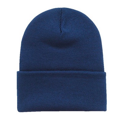 Decky Acrylic Long Beanie Knit Cap