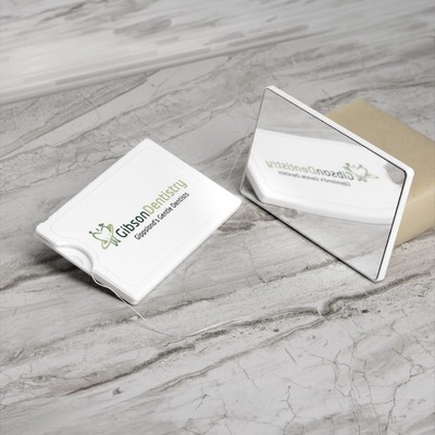 Credit Card Dental Floss With Mirror