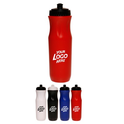 Plastic Sports Bottles with Push top 26 oz
