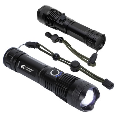 Best Buddy Tools ®  Zoom Rechargeable Aluminum Telescopic-Focus LED Flas