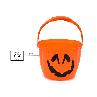 Halloween Light Up Pumpkin Bucket