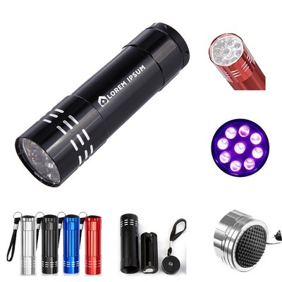 9 LED Aluminum Flashlight