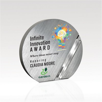 Aluminum & Crystal Award Bristol