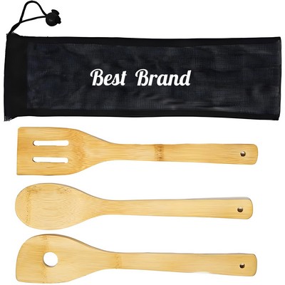 Eco - Friendly Bamboo Kitchen Tools Kit