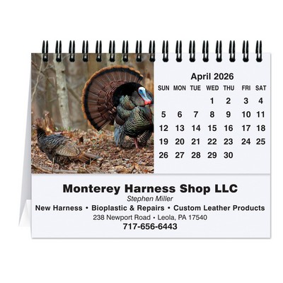 American Wildlife Tent Desk Calendar (5 13/16"x 4 ½")
