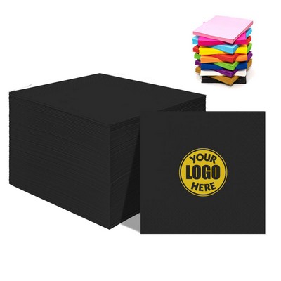 Custom 3-Ply Disposable Beverage Napkins