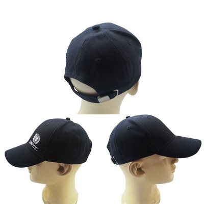 Constructed 6 Panel Caps W/ Metal Tuck In Buckle