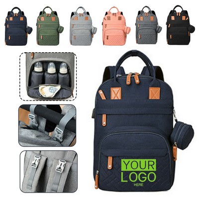 Diaper Bag Backpack-Multifunction Travel Baby Diaper Bag