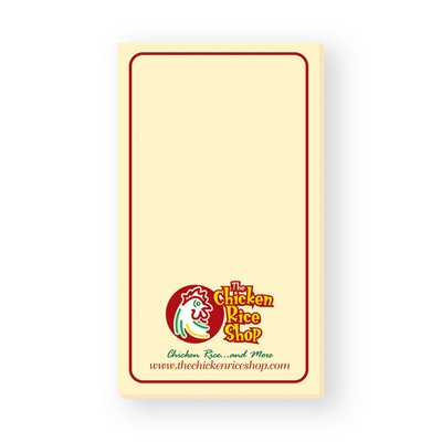 4" x 7" Memo Notepad 50 Sheets Custom Printed
