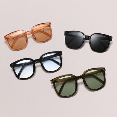 New Color Frame Folding Sunglasses