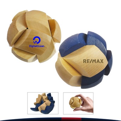 Renivo Wooden 3D Soccer Puzzle